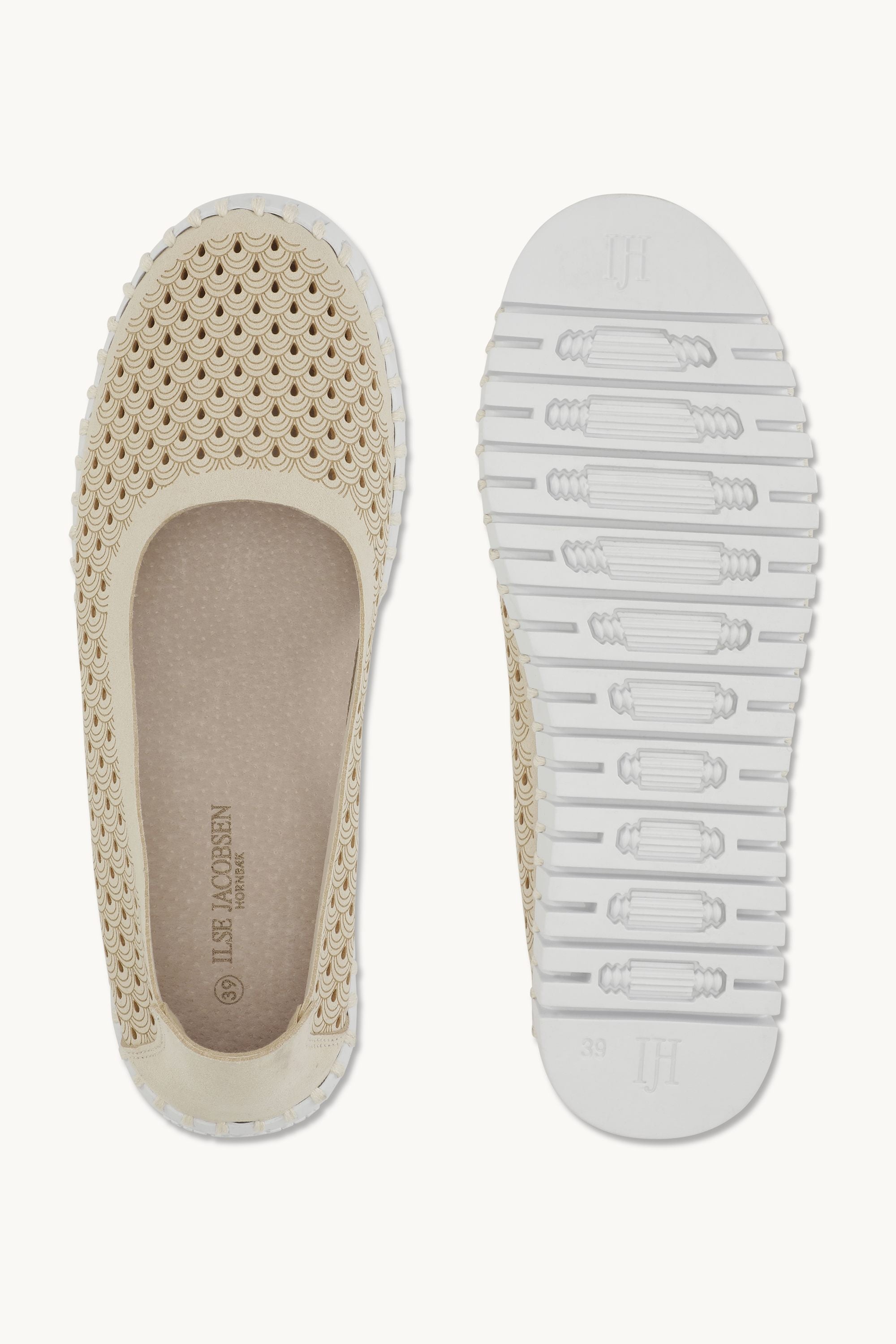 Ballerina Sko - Kit White