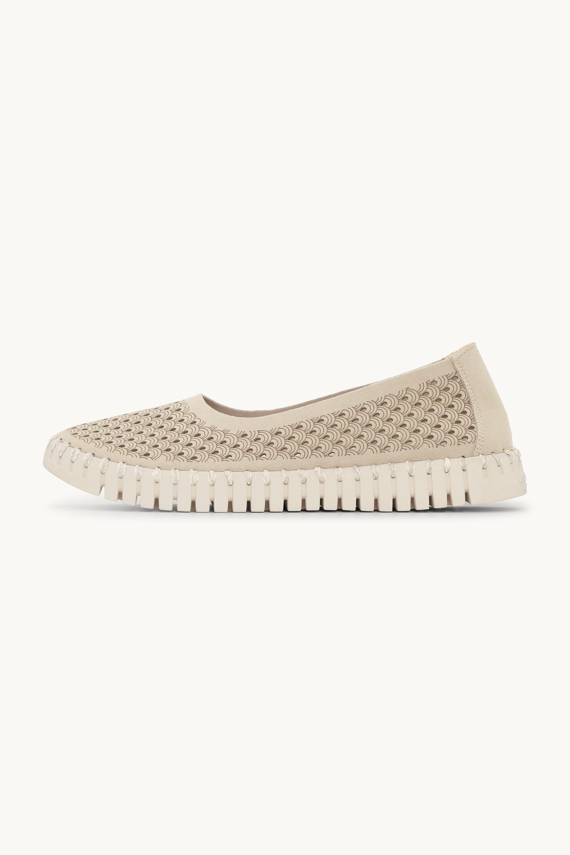 Ballerina Sko - Kit Pearled Ivory