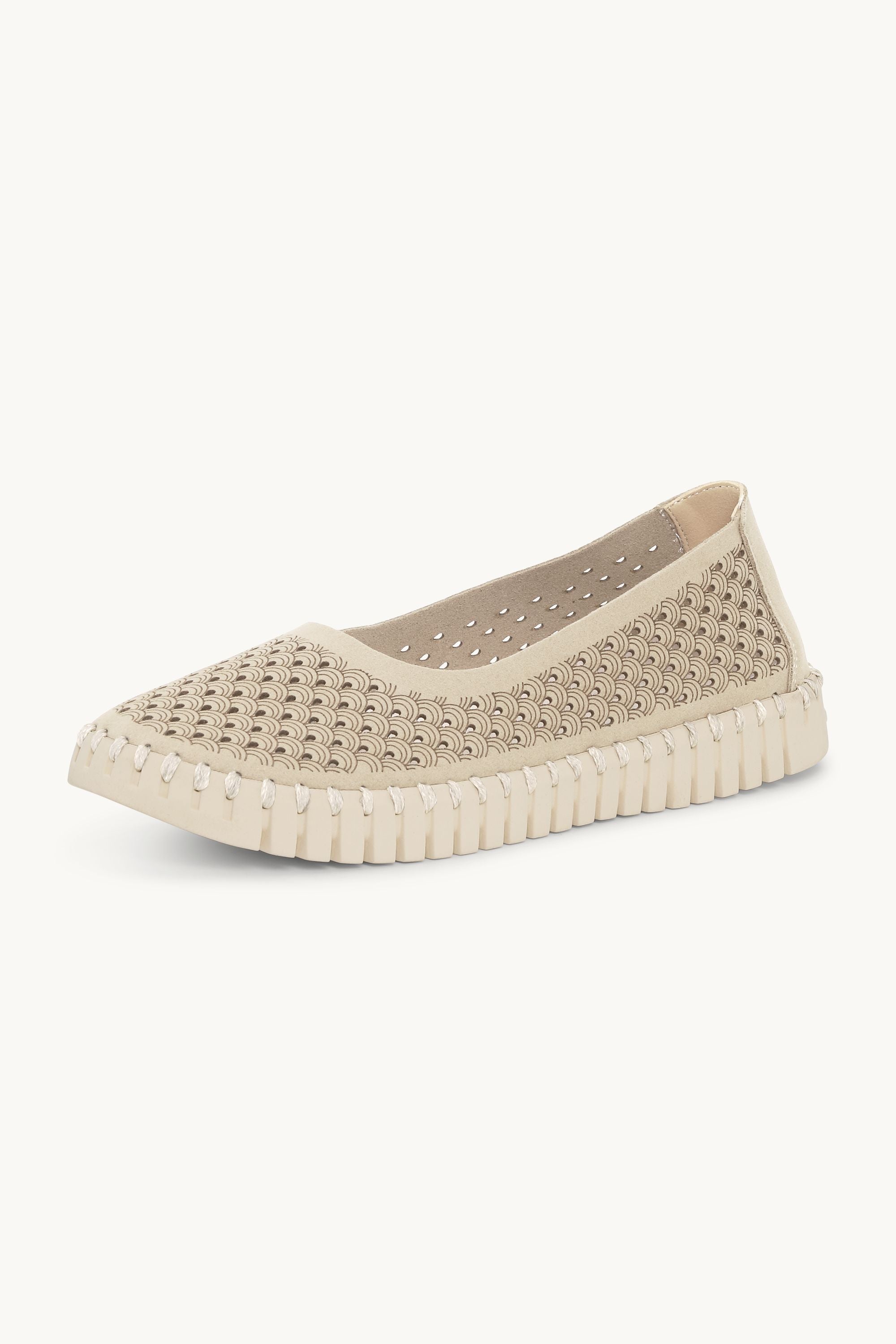 Ballerina Sko - Kit Pearled Ivory