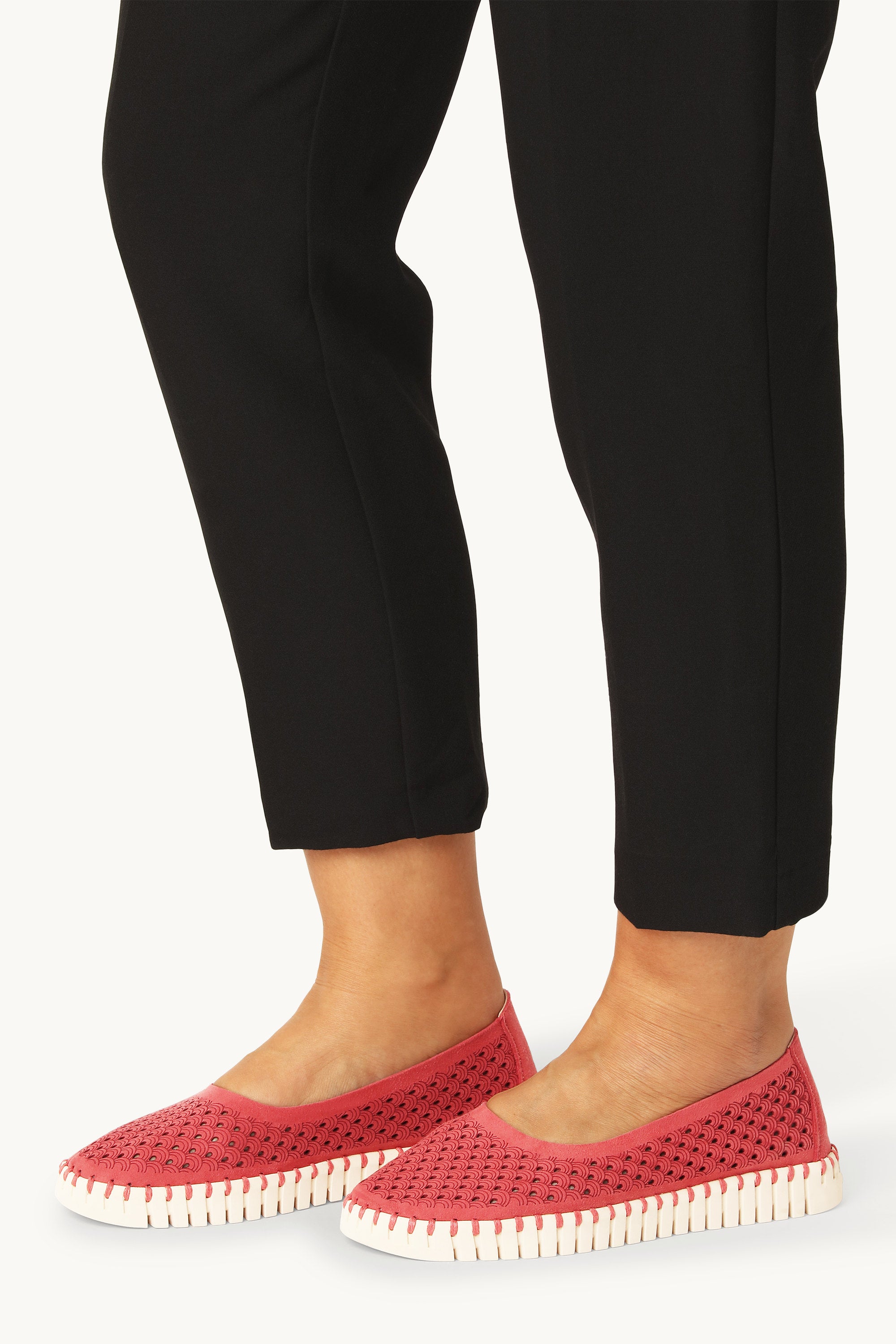 Ballerina Sko - Baked Apple Pearled Ivory