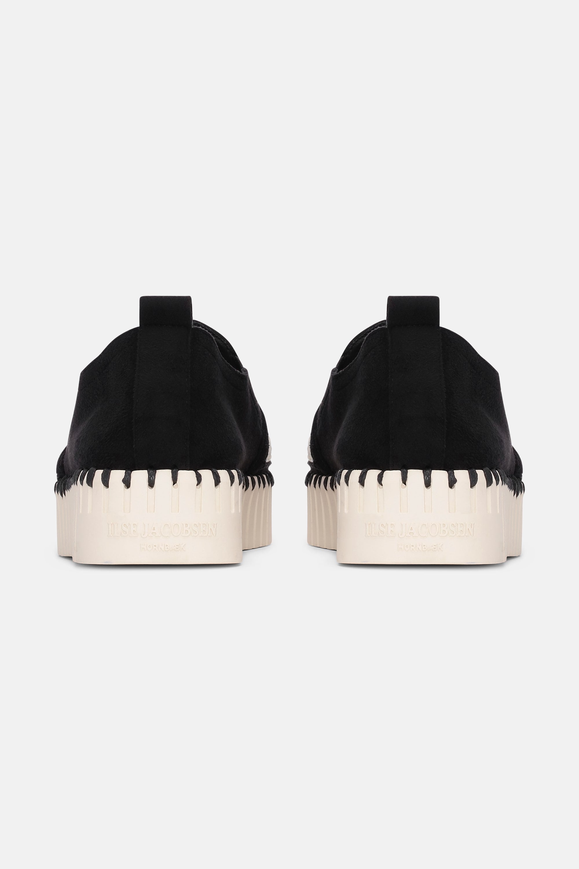 Platform Tulip Sko - Black