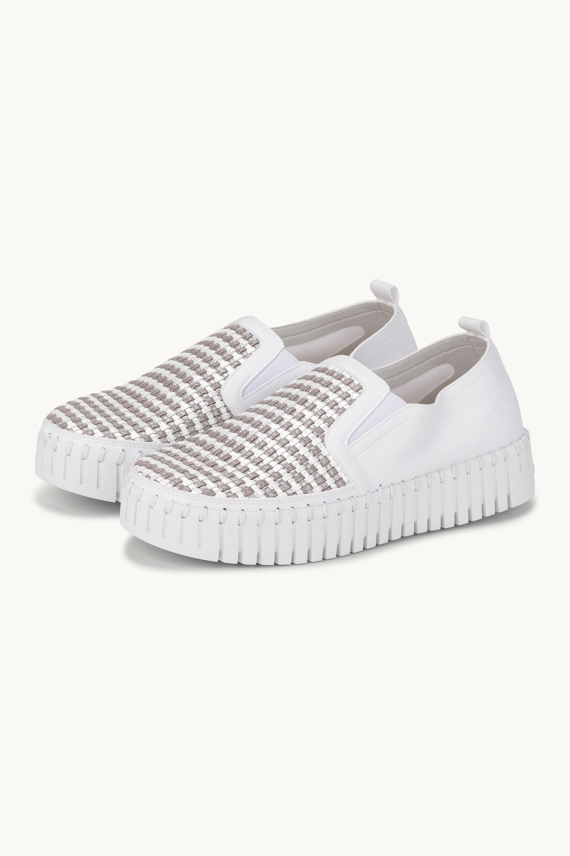 Platform Tulip Sko - White White