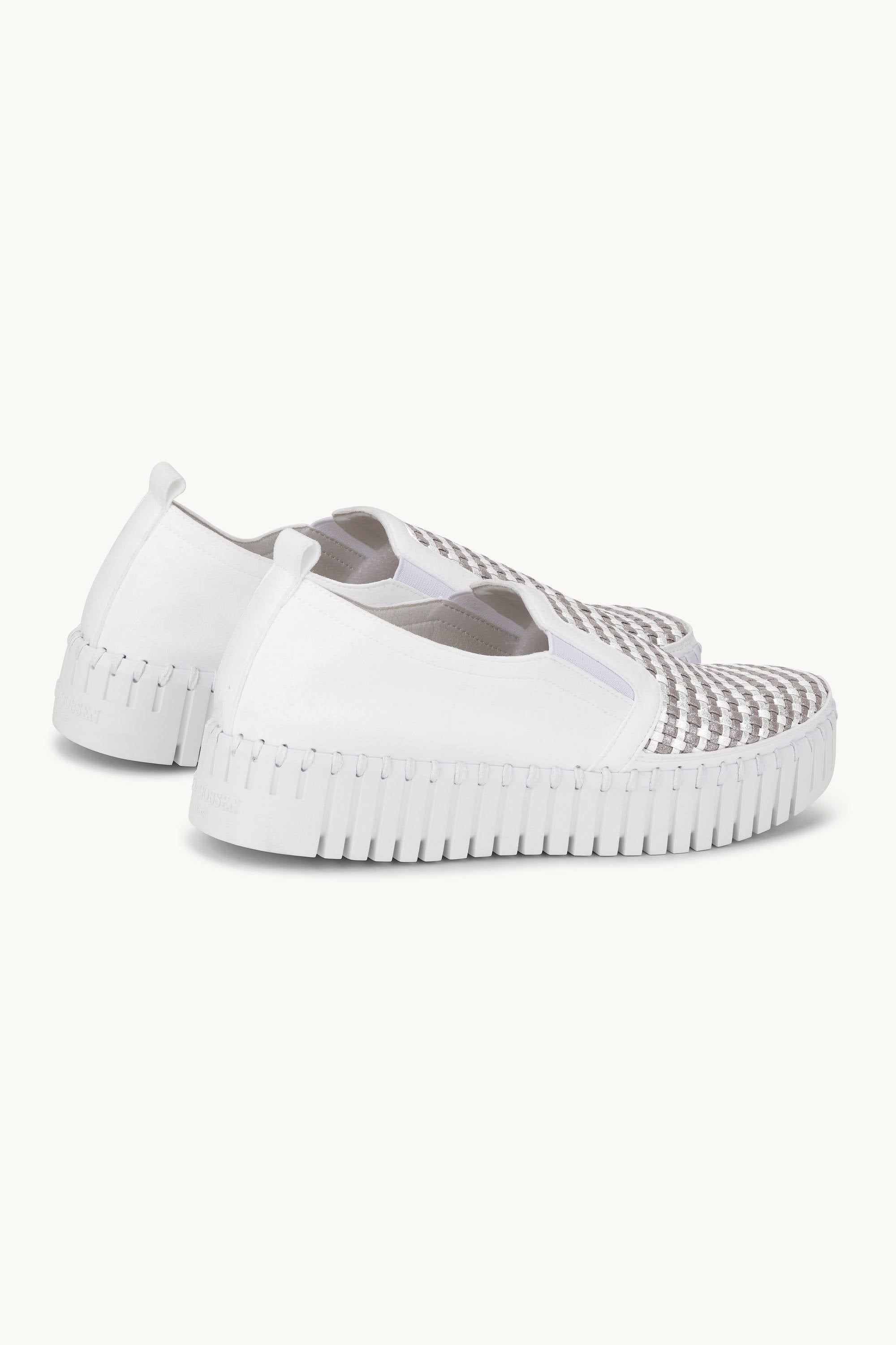 Platform Tulip Sko - White White