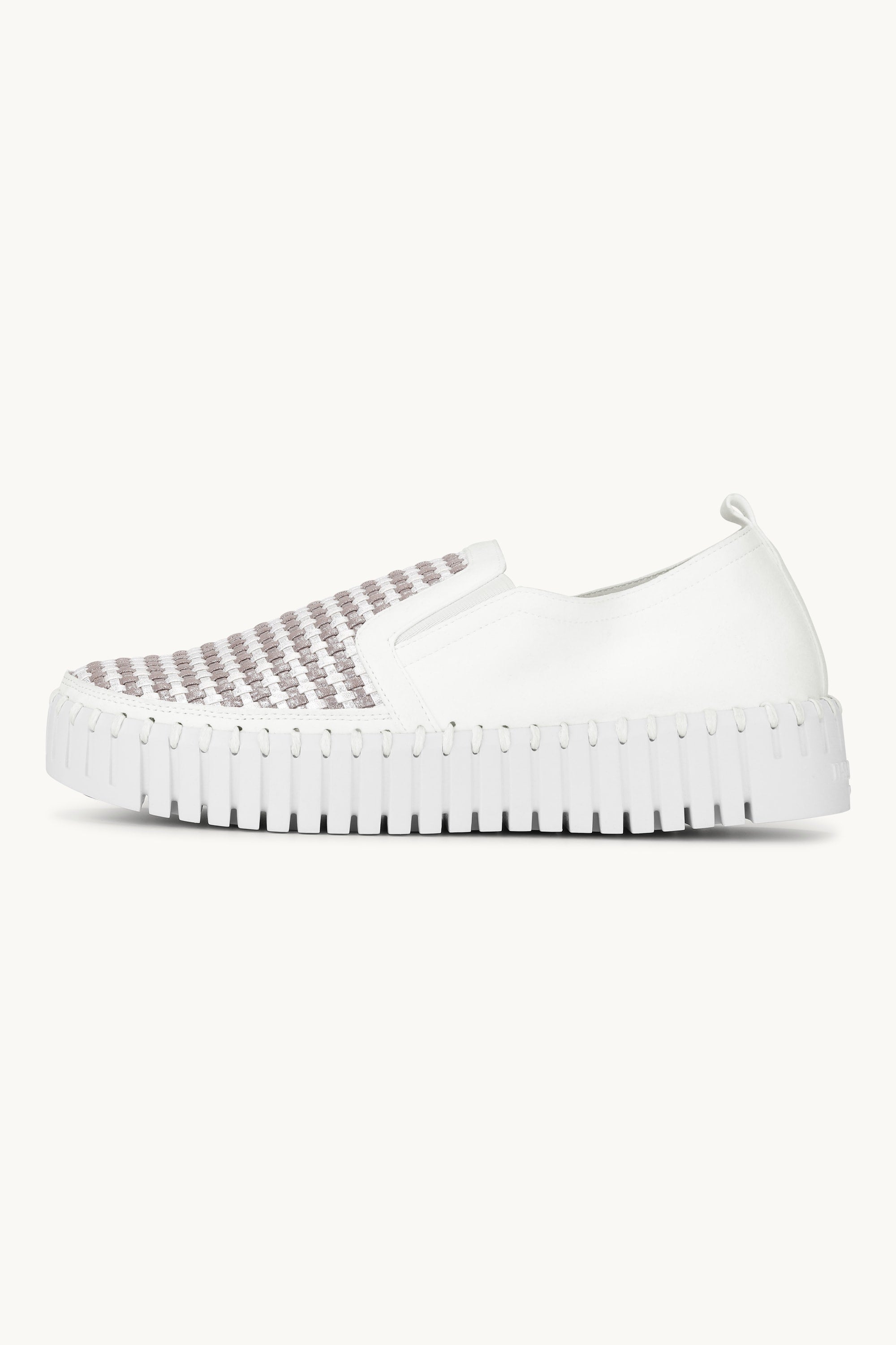Platform Tulip Sko - White White