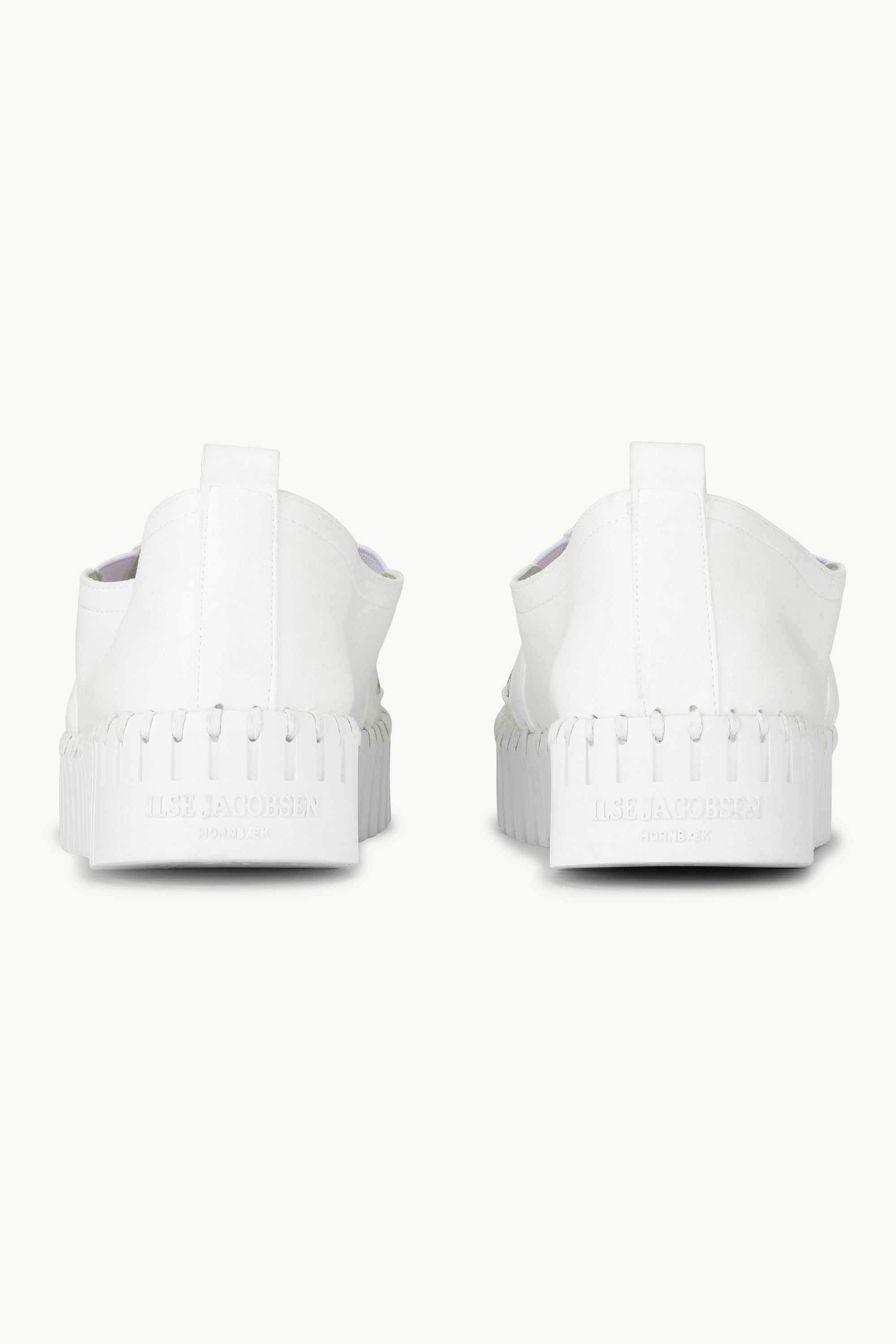 Platform Tulip Sko - White White