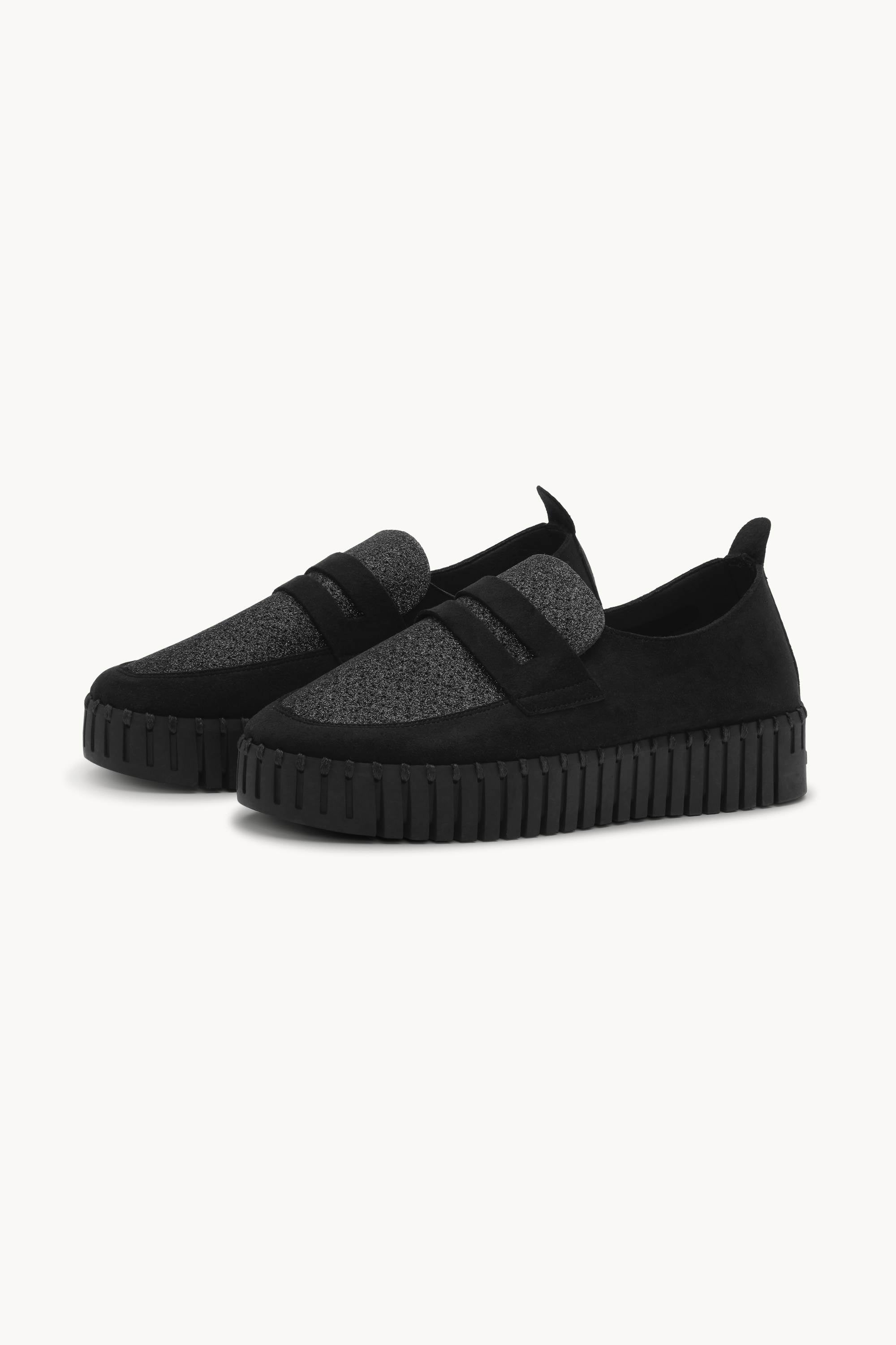 Tulip Loafer - Black Black