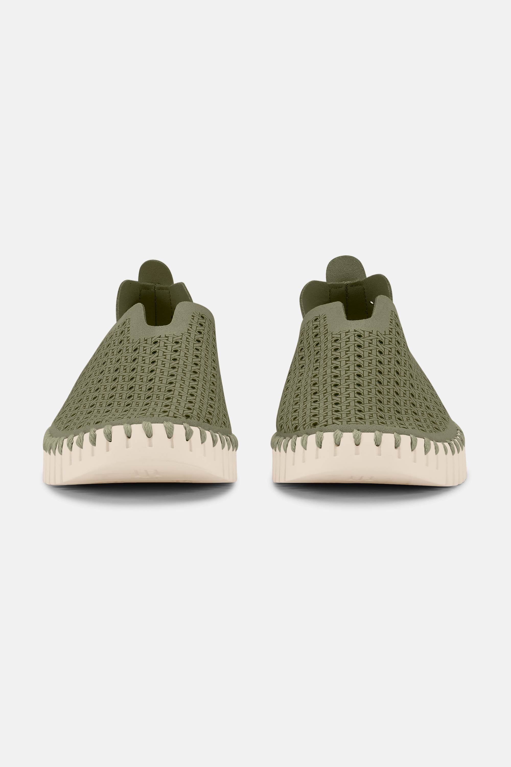 Tulip Sko - Army Pearled Ivory