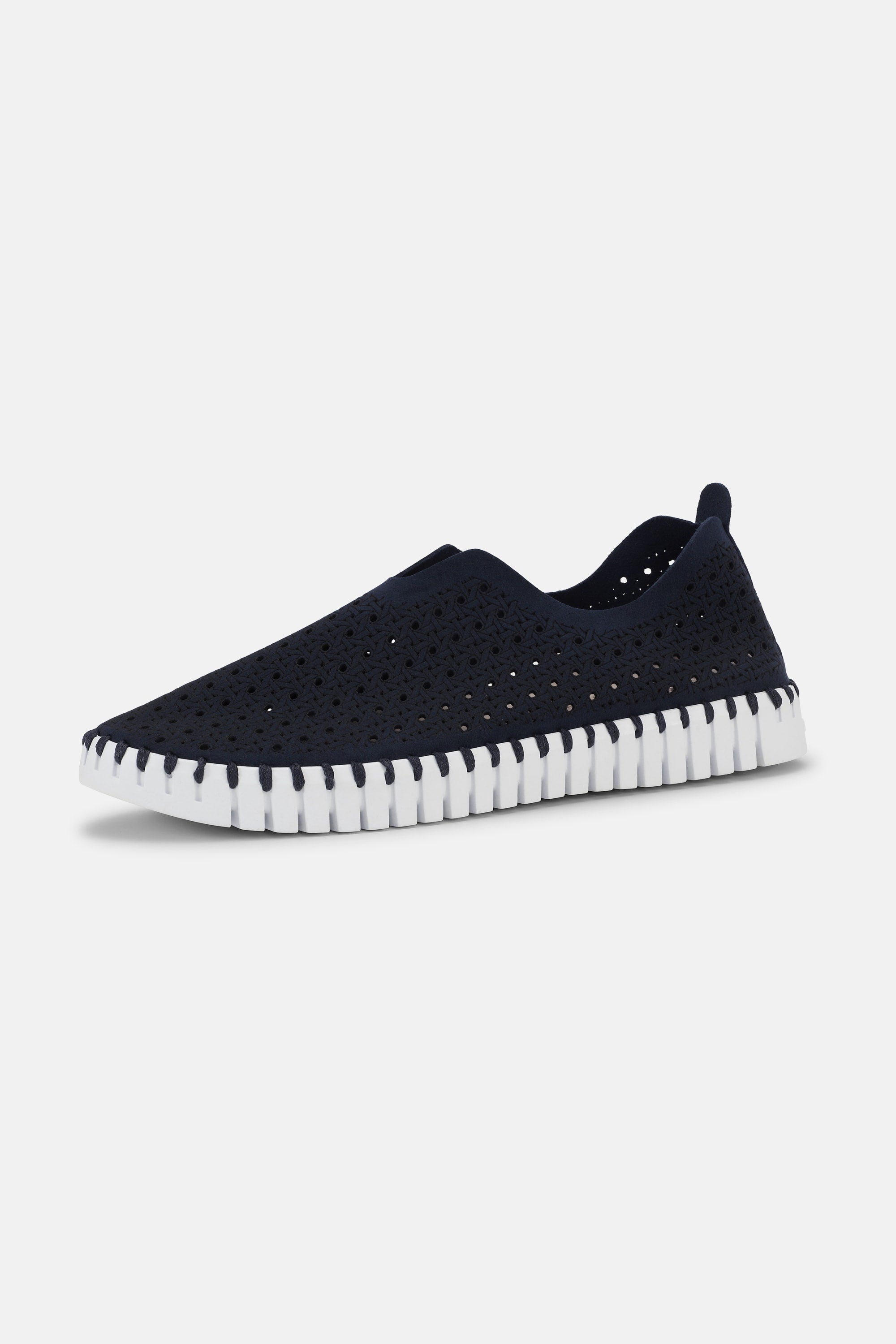 Tulip Sko - Dark Indigo White