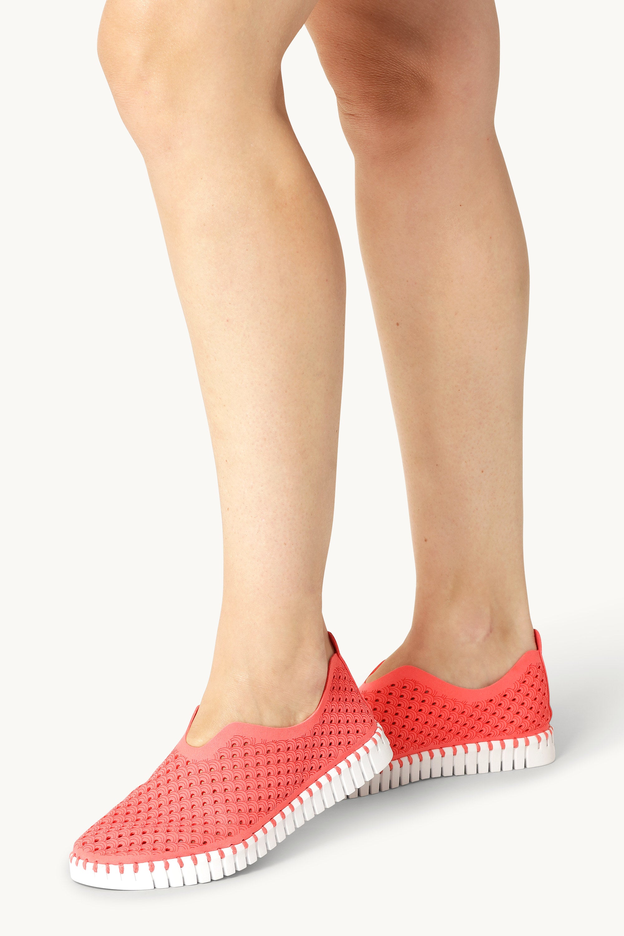 Tulip Sko - Raspberry White