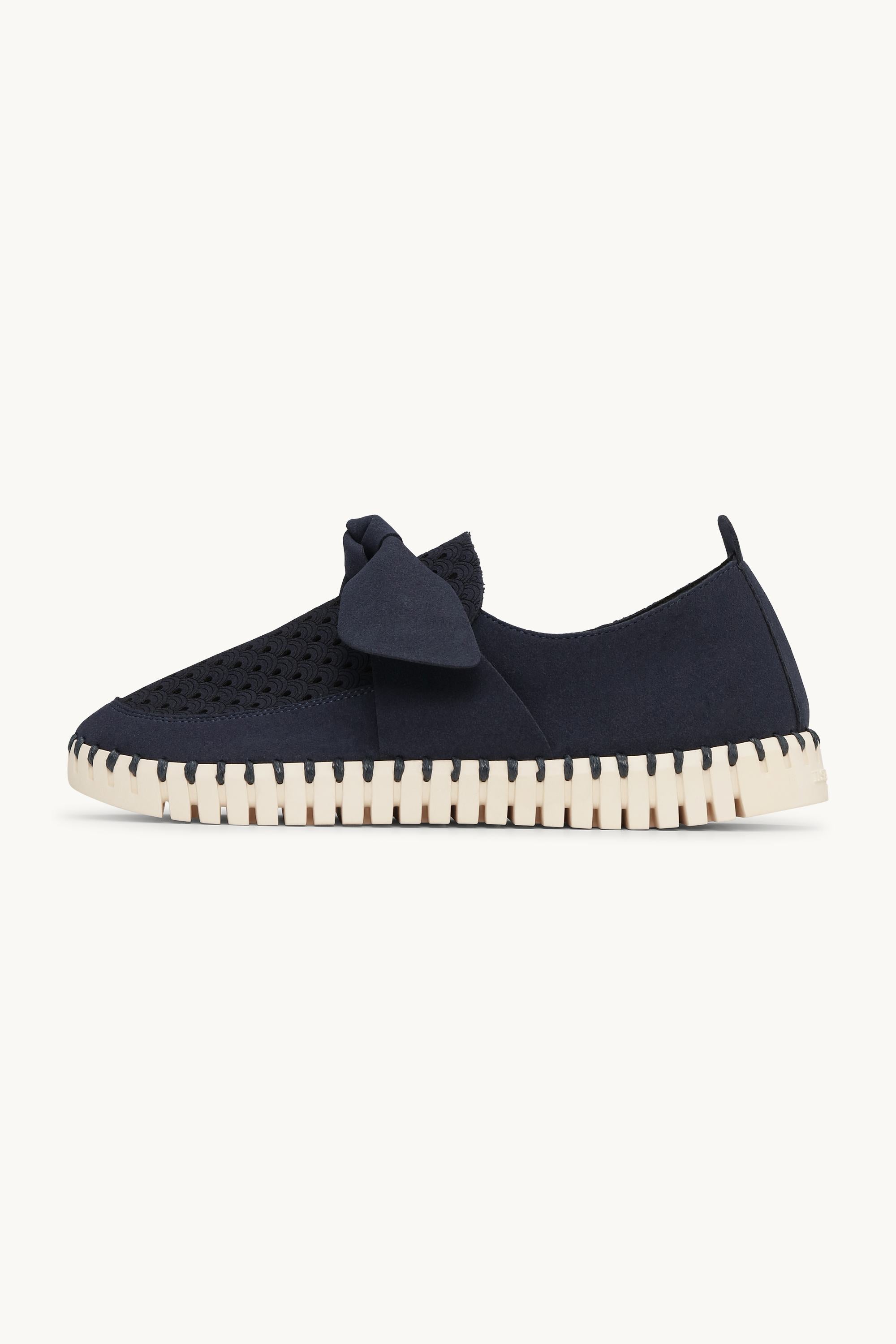 Tulip Loafer - Dark Indigo Pearled Ivory
