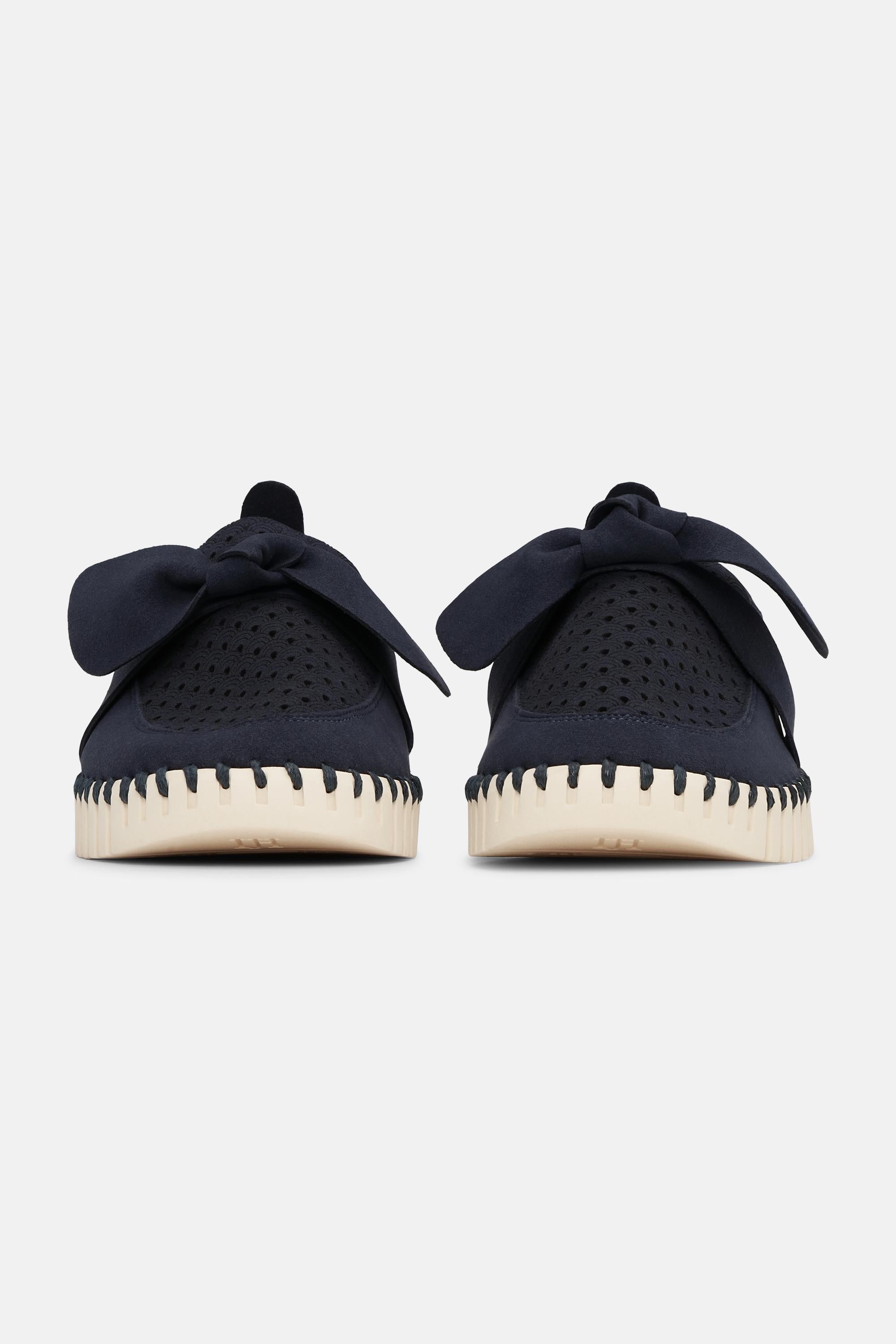 Tulip Loafer - Dark Indigo Pearled Ivory