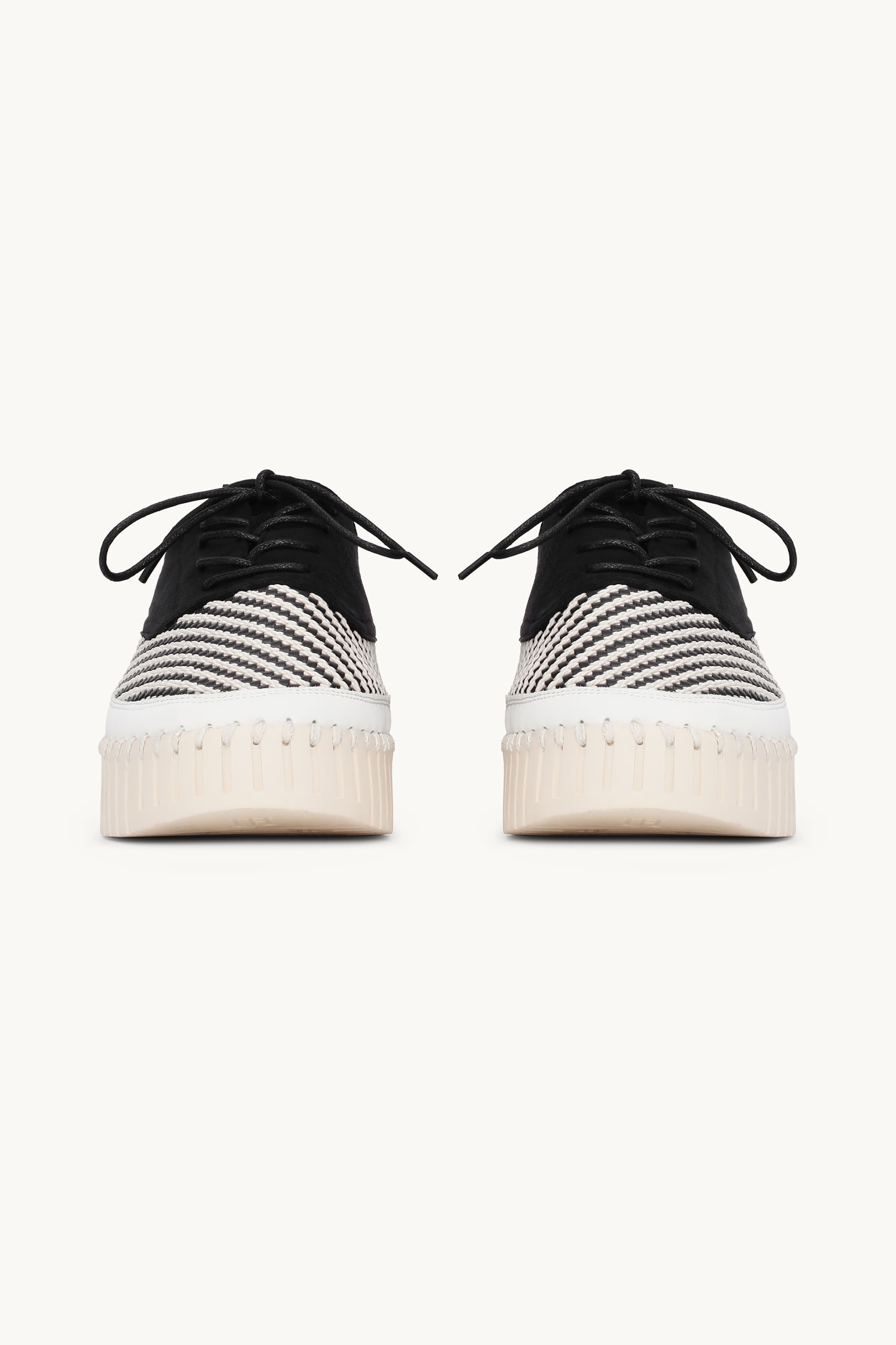 Tulip Sko Med Snørebånd - Black