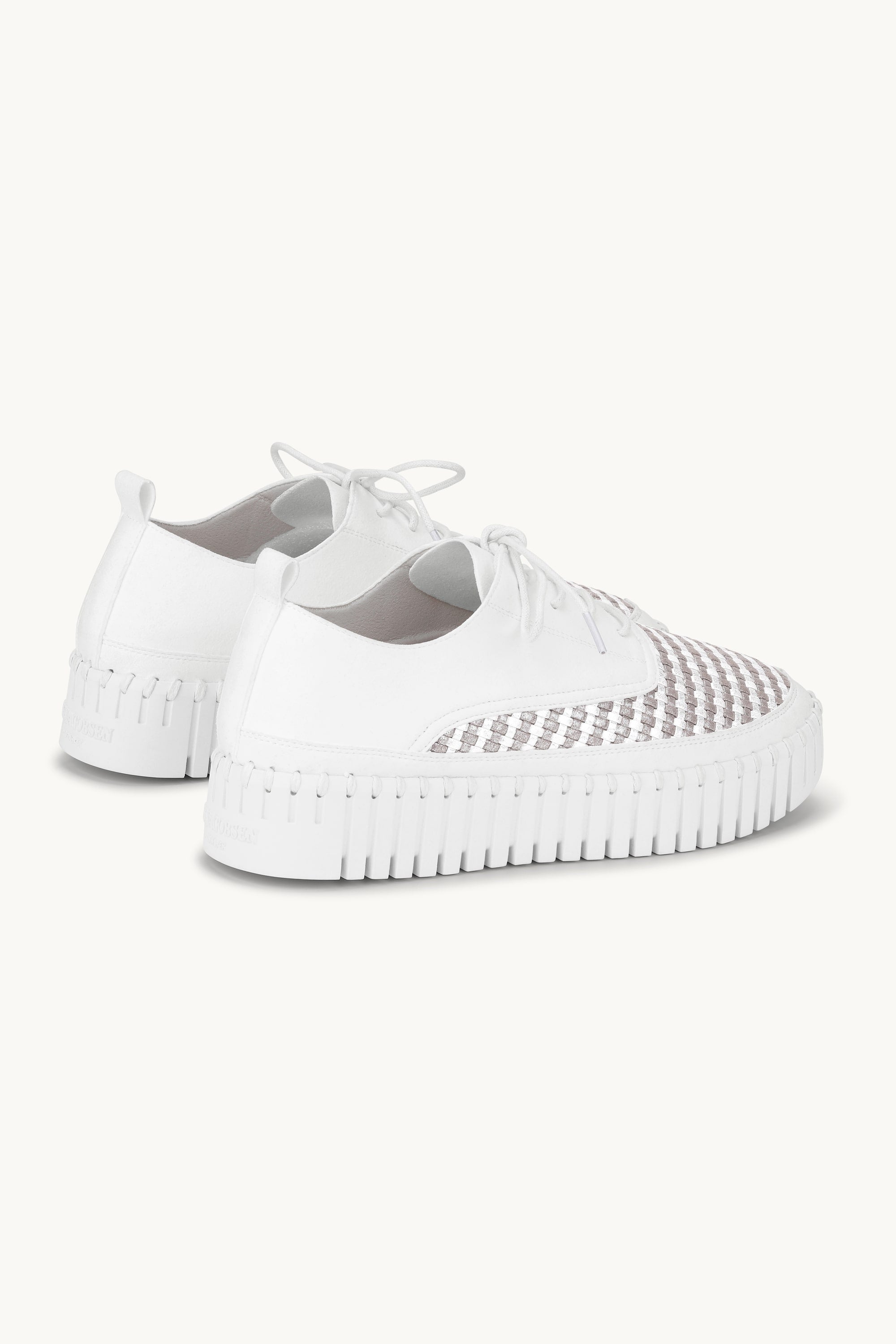 Tulip Sko Med Snørebånd - White White