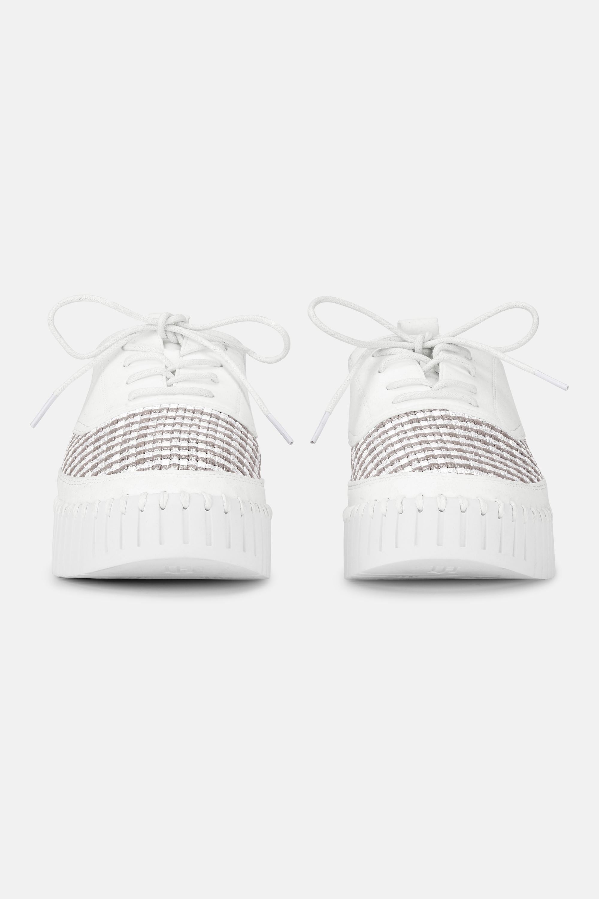 Tulip Sko Med Snørebånd - White White