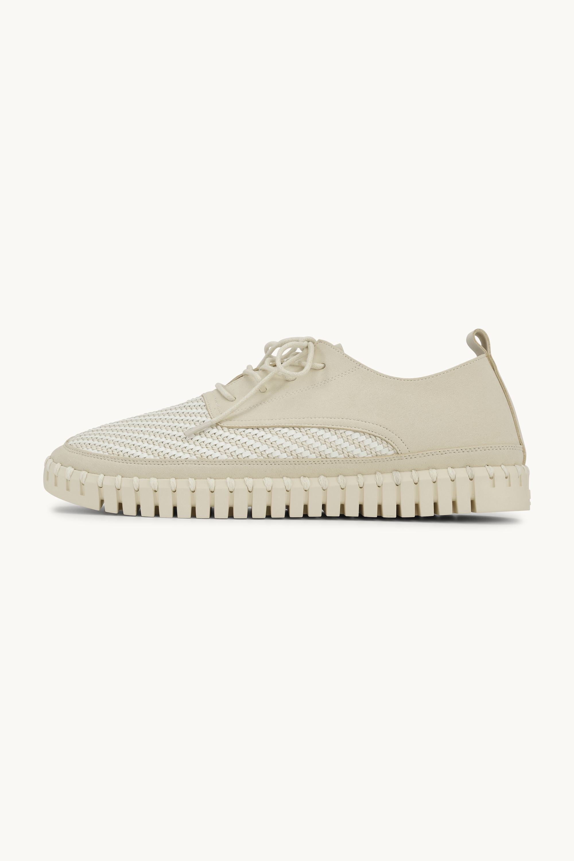 Herresko Med Snørebånd - Kit Pearled Ivory