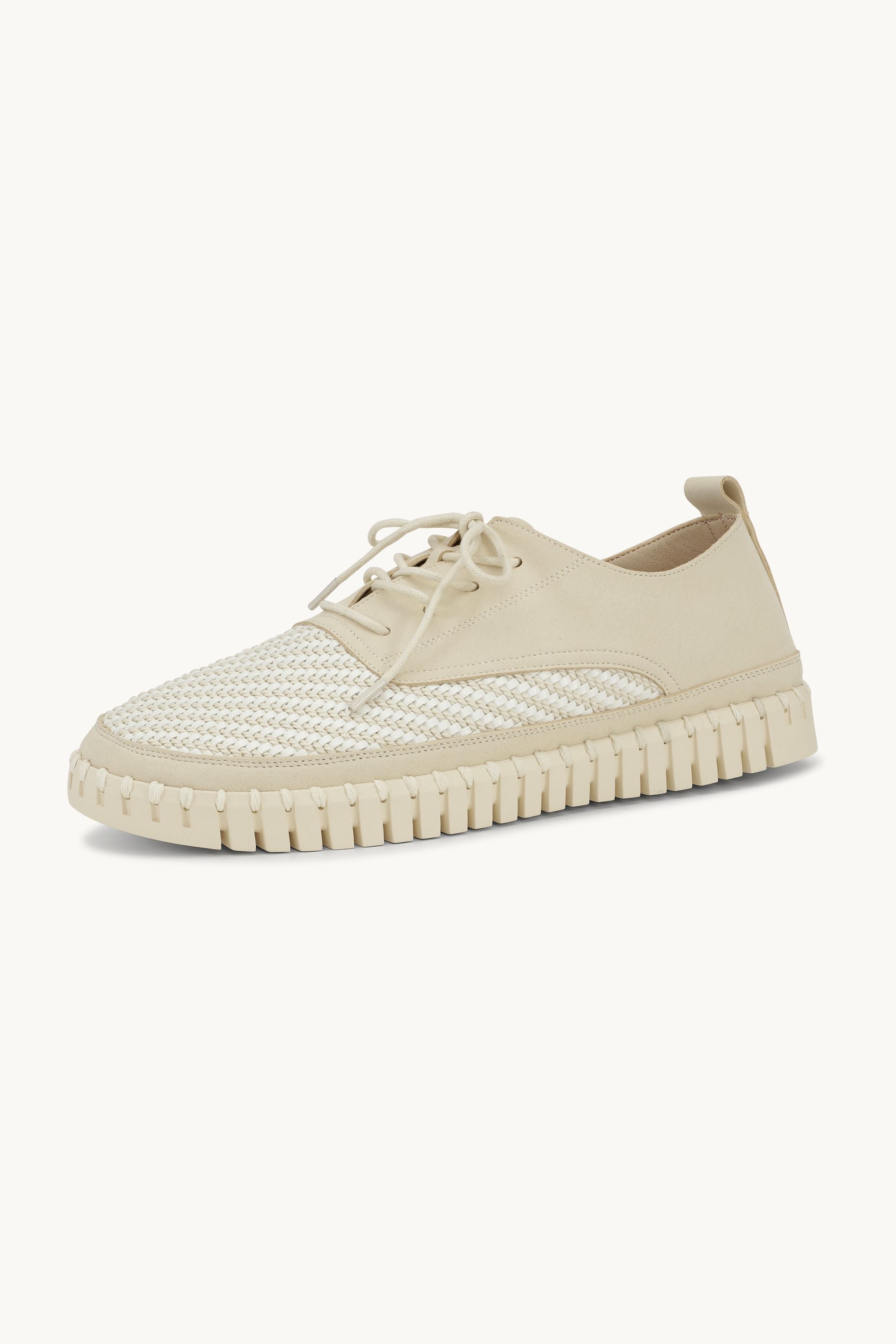 Herresko Med Snørebånd - Kit Pearled Ivory