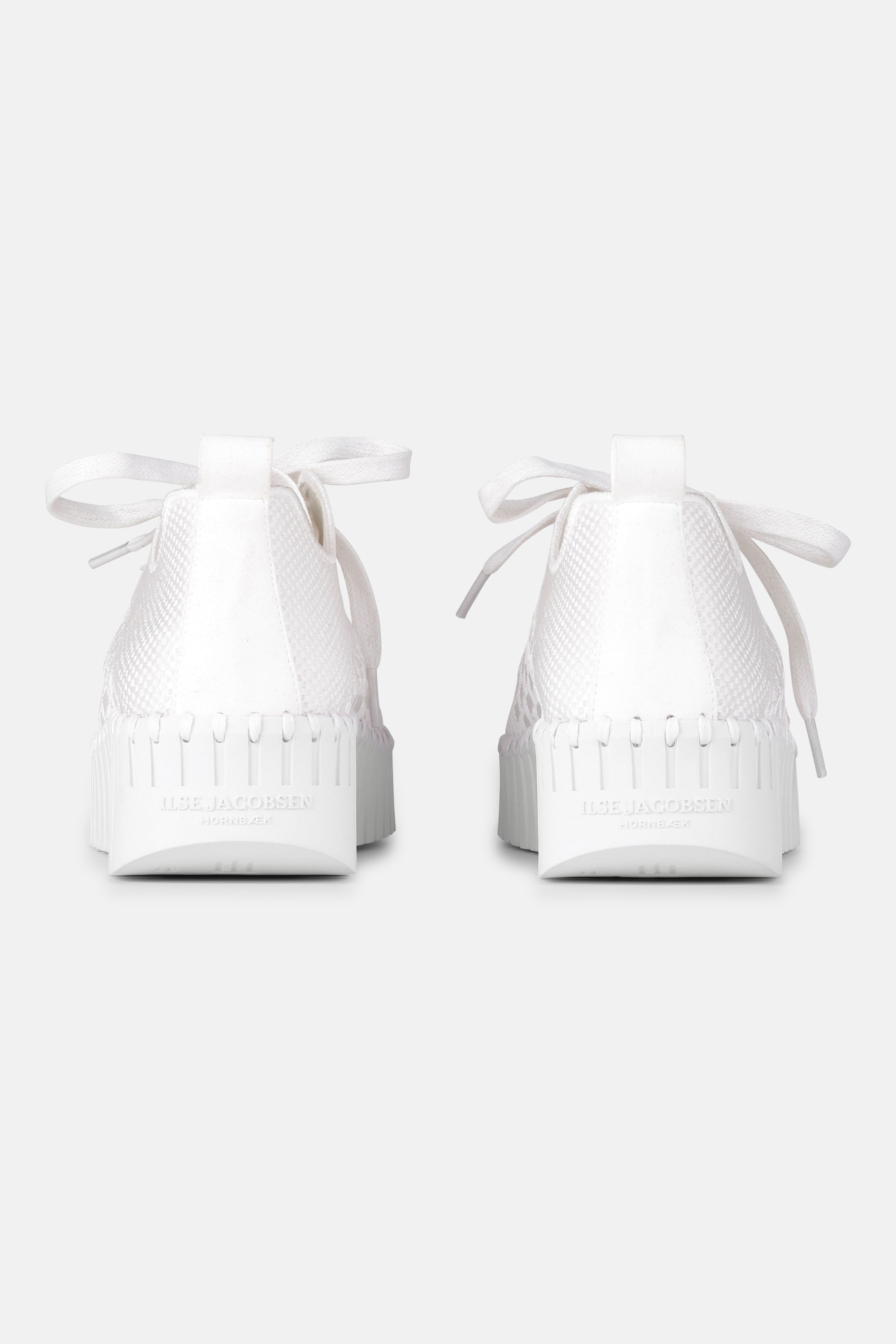 Tulip Sko Med Snørebånd - White White