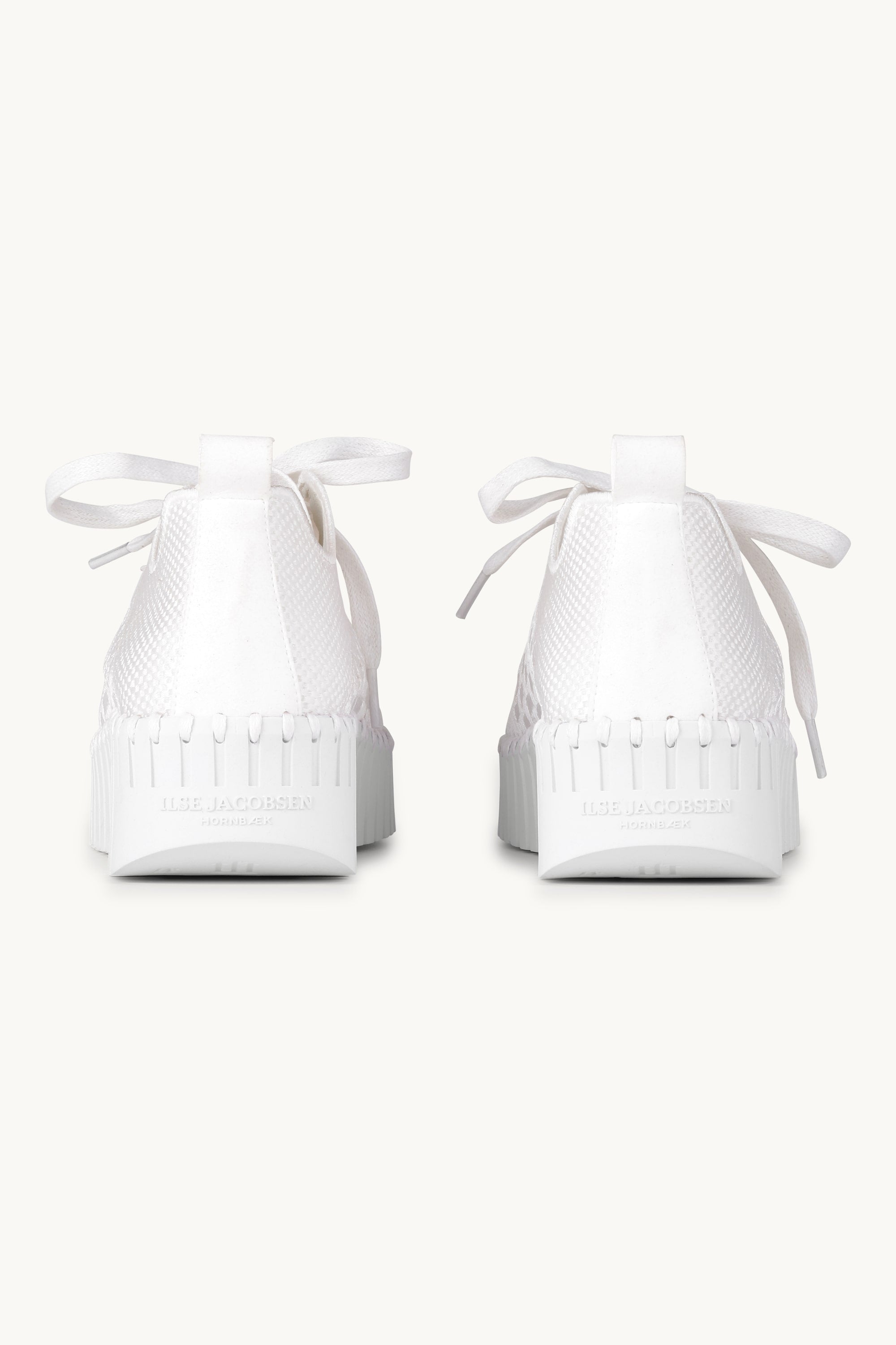 Tulip Sko Med Snørebånd - White White