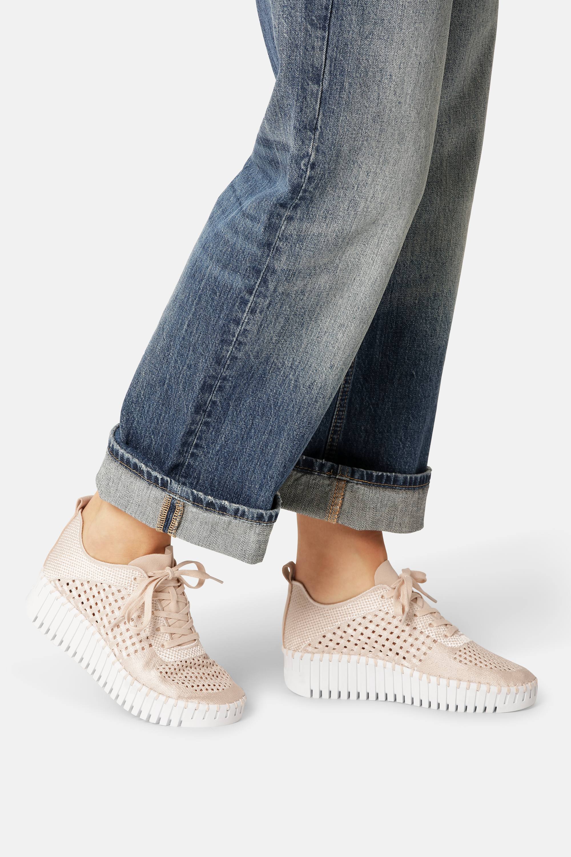 Tulip Sko Med Snørebånd - Kit White