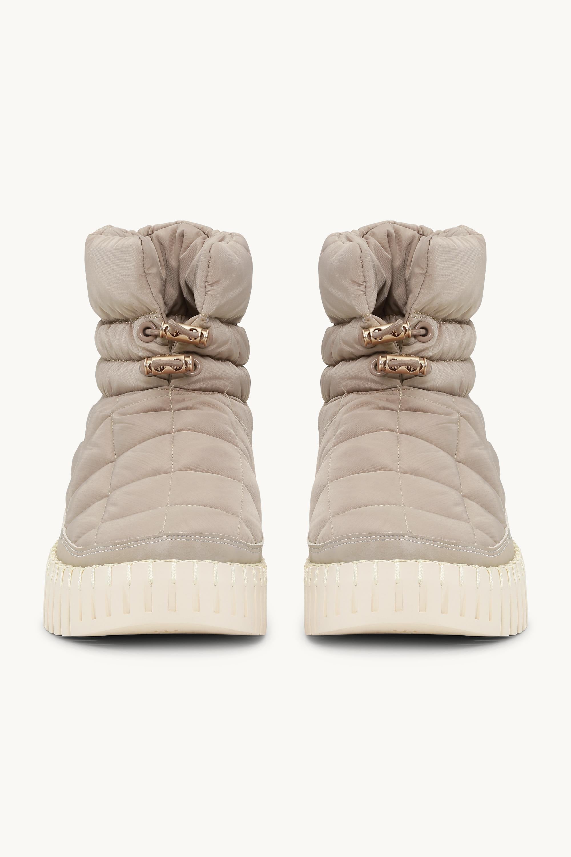 Tulip Padded Winter Boot - Wheat Pearled Ivory