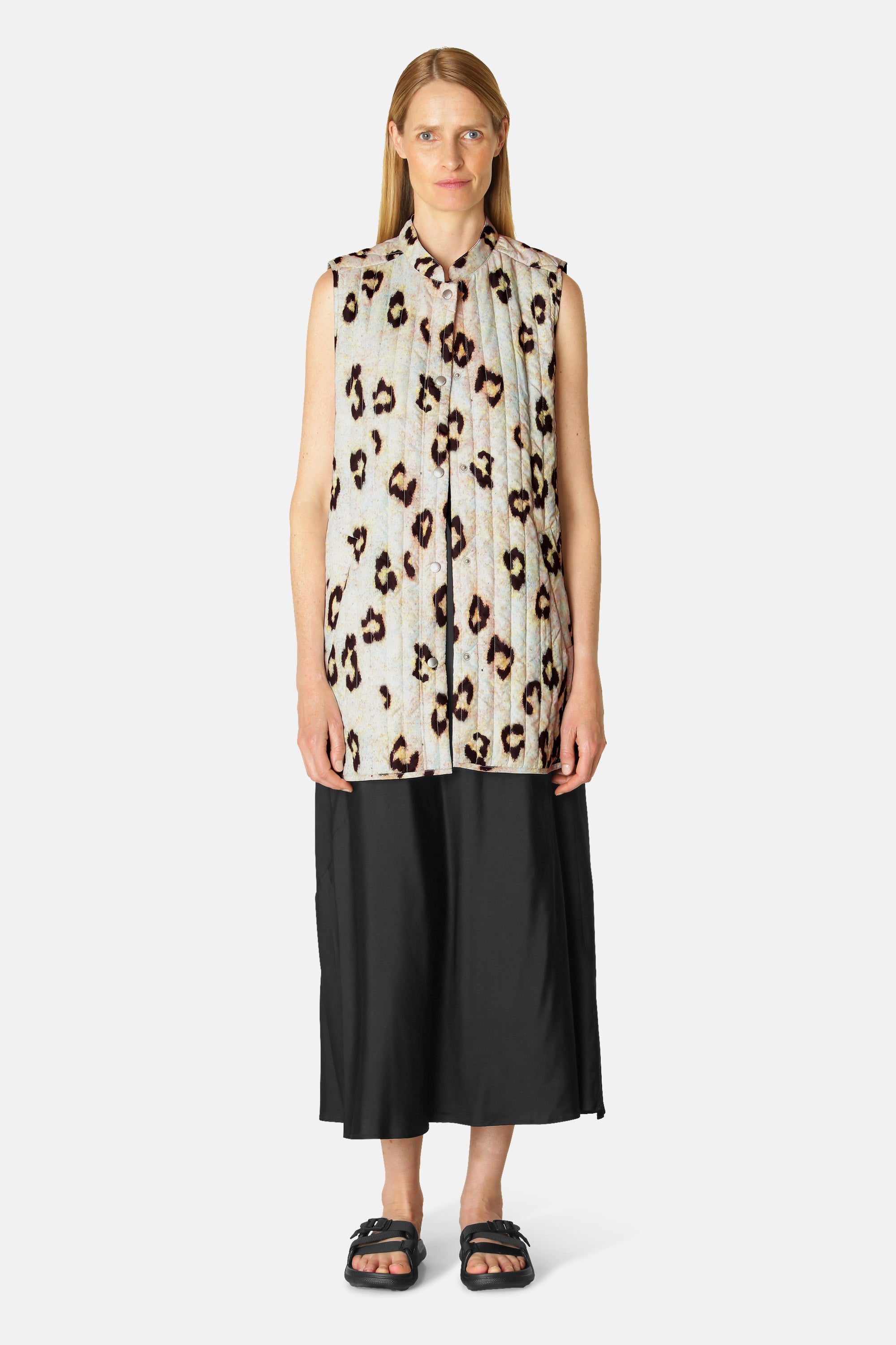Ilse Jacobsen Hornbæk Outerwear Vest Vest 760 Leopard